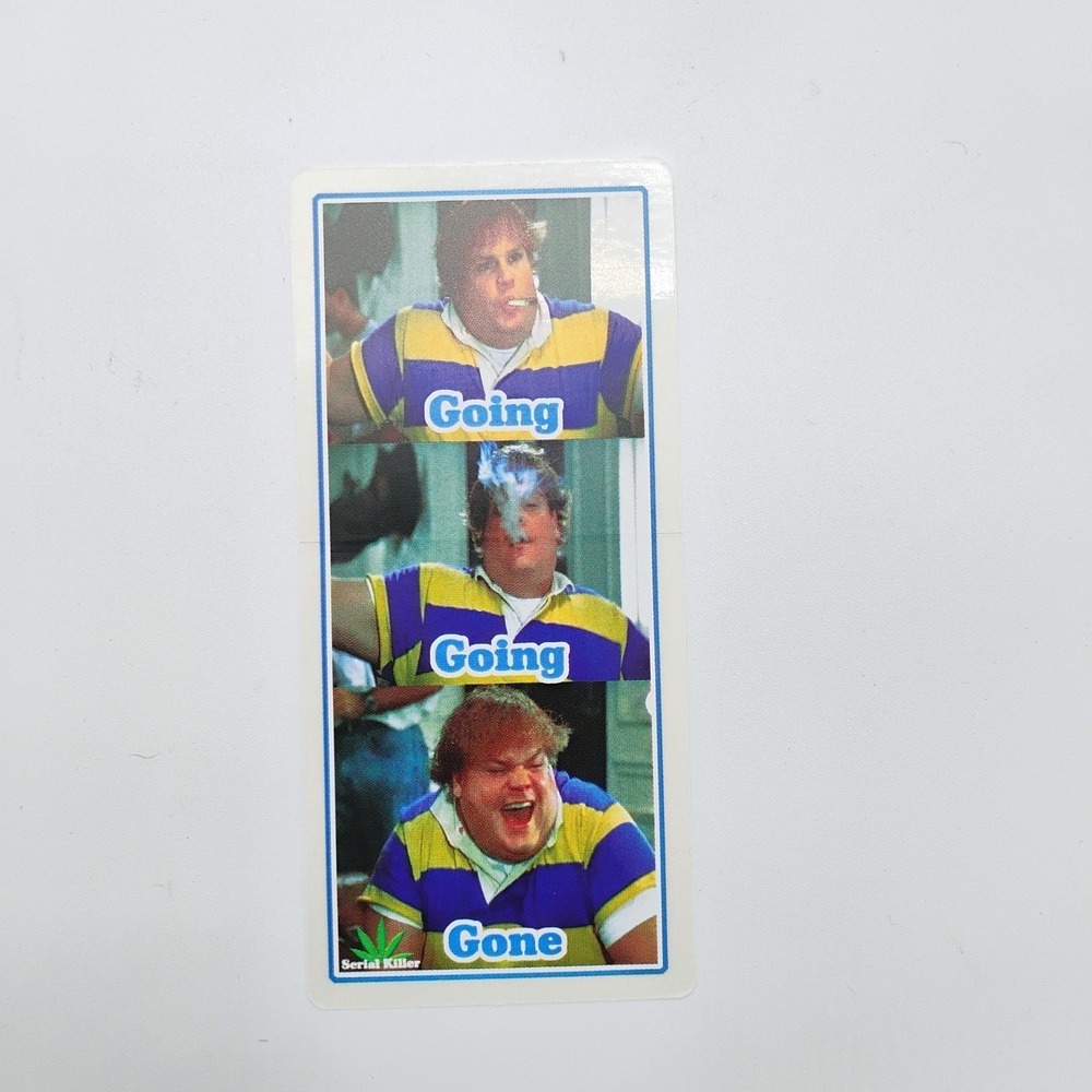 Serial Killer Clothing Sticker Going Going Gone VTG 1990's Streetwear Skateboard